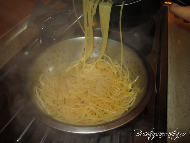 reteta spaghete sunca si ciuperci