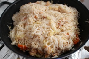 taietei chinezesti cu pui si legume - reteta originala