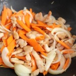 pui cu legume - reteta mancare chinezeasca