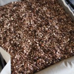 granola este gata pentru bagat in cuptor