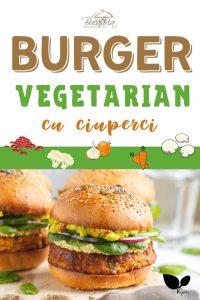 Burger vegetarian reteta