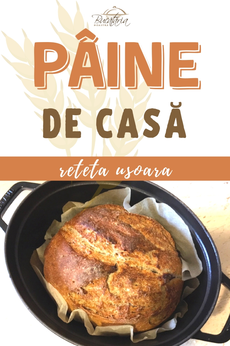 Paine de casa - reteta buna
