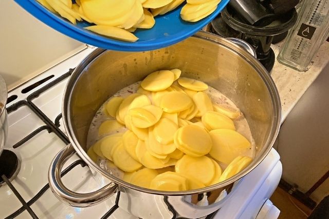 Cartofi la cuptor de post - Reteta vegana - Pasul 3