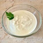 Maioneză de post fără ulei - rețetă vegană - BucatariaNoastra.ro