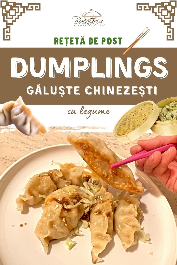 Dumplings rețetă – Colțunași chinezești cu legume - Galuste chinezesti - BucatariaNoastra.ro – BucatariaNoastra.ro